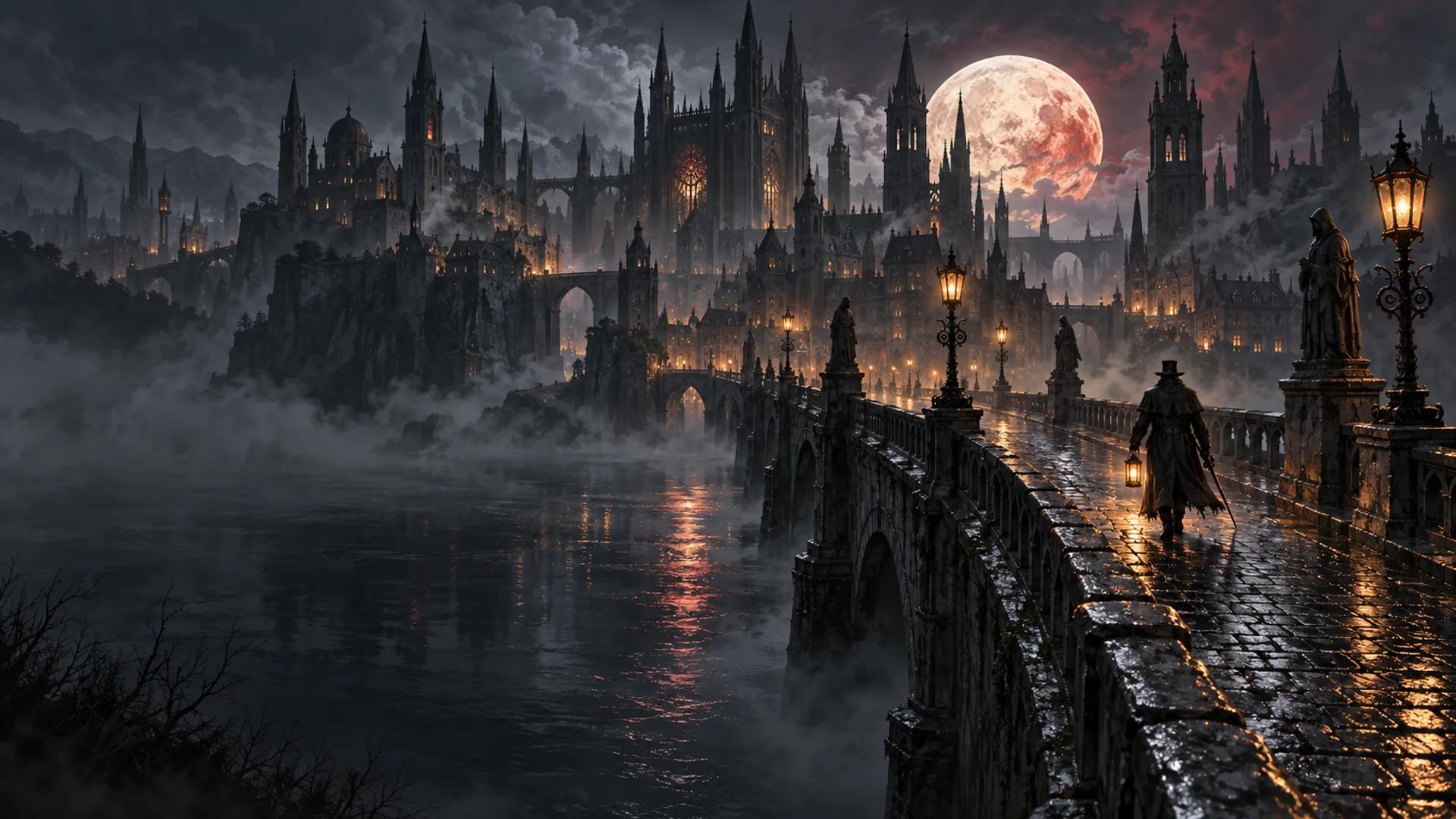 Bloodborne key art